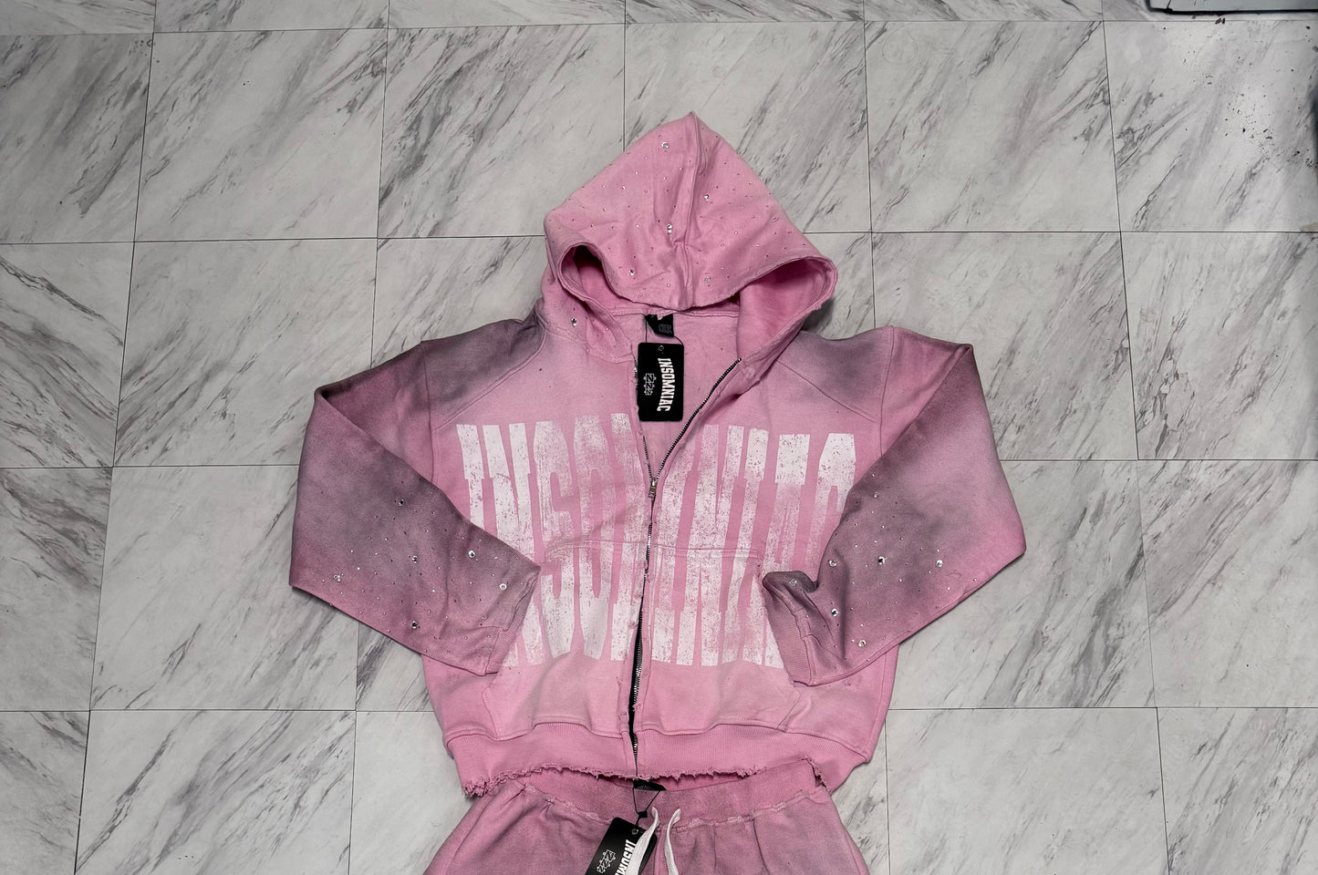 Dreamless Pink Zip up